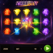 Justin Casino - Starburst Slot Game - NetEnt Pokie