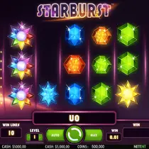Justin Casino - Starburst Slot