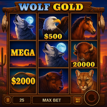Justin Casino - Wolf Gold Slot