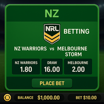 Justin Casino - NRL Betting - National Rugby League
